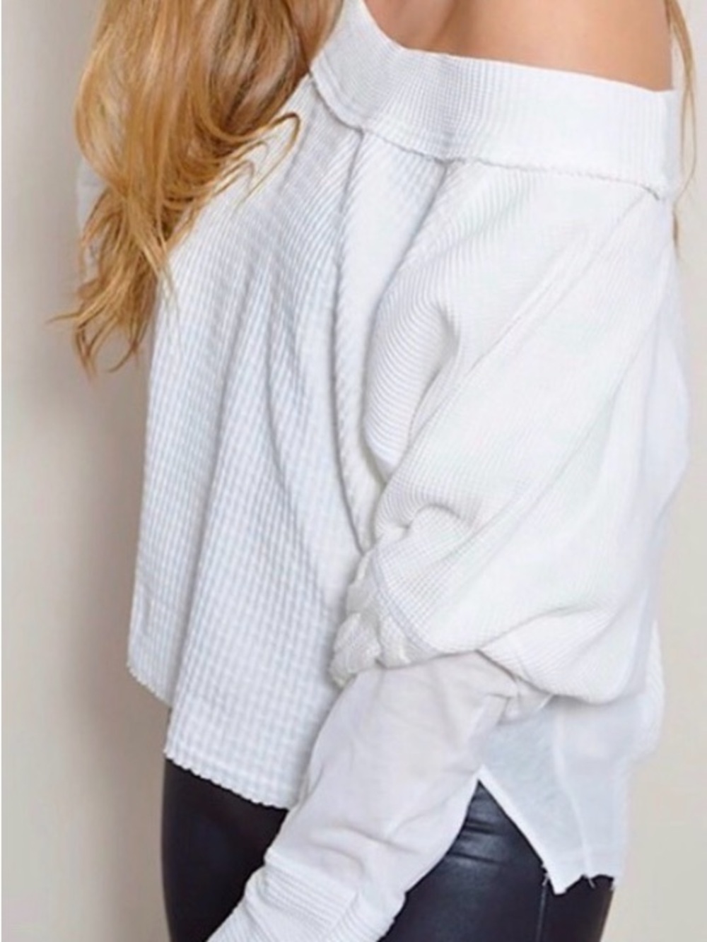 Free People Josie Thermal Top